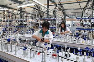 Kabelsatzmontage in China: Leoni wächst weiter (Foto: leoni.com)