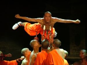 Showeinlage: Shaolin-Kung-Fu in Aktion (Foto: Jörg Kalt/pixelio.de)