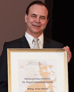Hein-von-Förster-Preis an MMag. Victor Mihalic (Foto: EBC*L International)