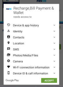 Zugriffsrechte: Warnungen werden oft ignoriert (Foto: twitter.com/ilamparithi_j)