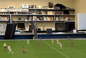 Fußball auf dem Tisch daheim: System erstellt 3D-Match (Foto: washington.edu)
