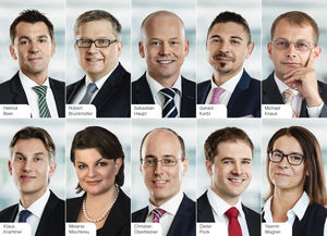 Die zehn neuen TPA-Partnerinnen und -Partner (Foto: TPA/Christoph Meissner)