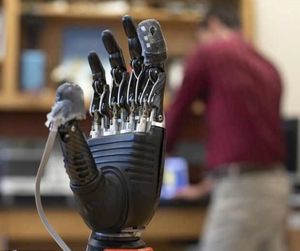 Prothesenhaut wird an den Fingerspitzen getragen (Foto: hopkinsmedicine.org)