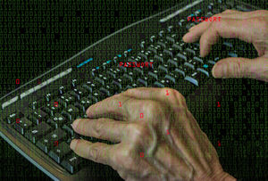 Hacker bei der Arbeit: Firmen oft unvorbereitet (Foto: Bernd Kasper, pixelio.de)