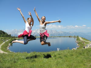 Vorfreude auf der Reiteralm (Foto: Reiteralm Bergbahnen)