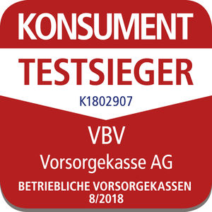 VBV ist beste Vorsorgekasse laut Verein für Konsumenteninformation