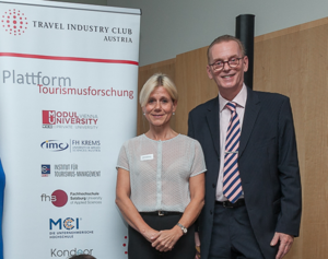 Irene Kothbauer und TIC-Präsident Harald Hafner (Foto: fotodienst)