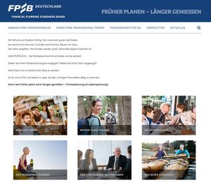 Neuer Finanzblog: Finanzplanung ist Lebensplanung (Foto: FPSB Deutschland)