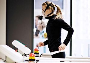 Test zur Sauerstoffaufnahme liefert Ergebnisse (Foto: Geir Mogen, ntnu.edu/cerg)