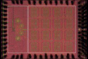 So sieht der Sub-Terahertzwellen-Chip im Inneren aus (Foto: mit.edu) So sieht der Sub-Terahertzwellen-Chip im Inneren aus (Foto: mit.edu)