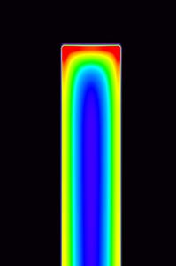 Modelldarstellung: UV-LED extra effizient (Foto: NIST)