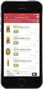 Bei Egetürk können Händler Bestellungen per App aufgeben (© menten GmbH)