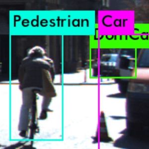 Von Software als Fußgänger identifizierter Radler (Bild: viterbischool.usc.edu)