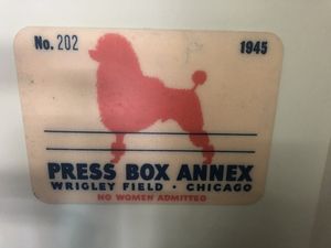 Sexistische Nostalgie: Pudel gegen Frauen (Foto: Madeline Kenney, twitter.com)