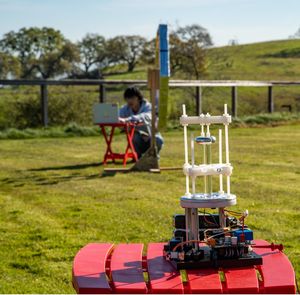 Antenne schafft Kommunikation über weite Strecken (Foto: slac.stanford.edu)