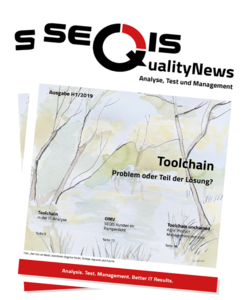 Neueste SEQIS QualityNews am Start (Copyright: SEQIS)