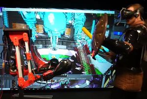 Roboter-Kampf: Maschine kann zurückschlagen (Foto: youtube.com, James Bruton)