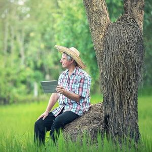 Bauer mit Tablet: Digitale Daten von IBM helfen (Foto: pixabay.com, sasint) Bauer mit Tablet: Digitale Daten von IBM helfen (Foto: pixabay.com, sasint)