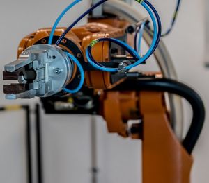 Roboterarm: durch Bilder Berührung 