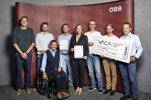 WACA-Zertifikatsübergabe an die ÖBB (Foto: ÖBB/Katharina Stögmüller)