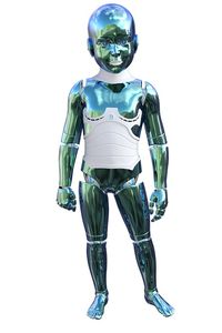 Roboter-Kind: spielerisches Lernen hilft KI (Foto: pixabay.com/TheDigitalArtist)