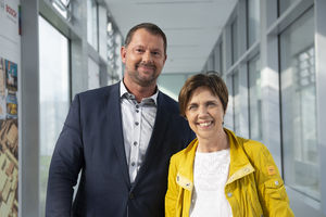 Rudolf Simader (VBV), Johanna Hummelbrunner (Bosch-Gruppe) (© VBV/Pernegger)