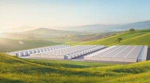 Effizienter Großspeicher: So grün wirbt Tesla (Foto: tesla.com)