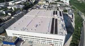 Das neue IKEA Logistikzentrum in Strebersdorf ist baulich fertig (© IKEA)