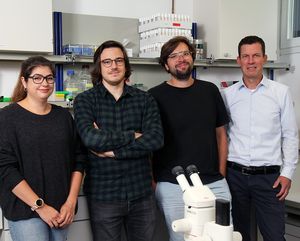 Jan Pielage (Erster von rechts) und Team der TUK (Foto: tu-kl.de, Koziel)