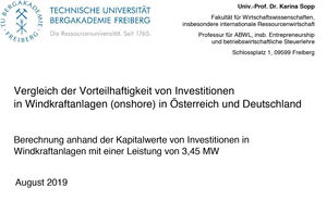 Investitionen in Windkraftanlagen (Copyright: IG Windkraft)