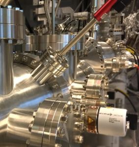 Teststand für die neuen umweltfreundlichen Katalysatoren (Foto: dtu.dk) Teststand für die neuen umweltfreundlichen Katalysatoren (Foto: dtu.dk)