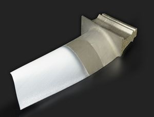 Turbinenschaufel mit neuer YSZ-Keramikbeschichtung (Foto: iws.fraunhofer.de)