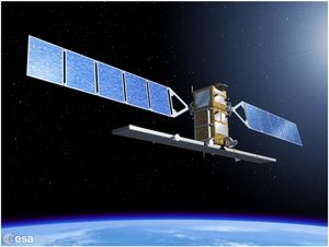 Detaillierte Radardaten von Sentinel-1 verraten die Schneehöhe (Grafik: esa.int)