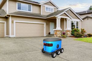 Postzustellung: Roboter auf der Suche nach der richtigen Haustür (Foto: mit.edu)