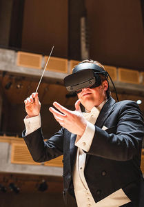 VR-Brille: Hilfe für Dirigenten (Foto: Takumi Hayashi/UBC Music)