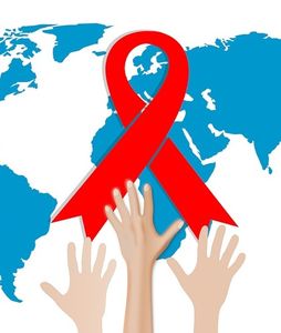HIV-Schleife: Kinder oft betroffen (Foto: pixabay.com, mohamed_hassan)