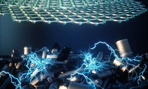 Blitzschnelle Herstellung von Graphen aus Abfall (Symbolbild: R. Shahsavari)