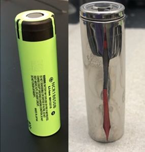 Schnellladen: Vorher top, nachher kaputt (Foto: Ozkan Lab, ucr.edu) Schnellladen: Vorher top, nachher kaputt (Foto: Ozkan Lab, ucr.edu)