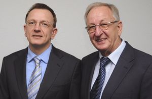 Die Geschäftsführer Martin und Claus Krogmann, MicroData GmbH (Foto: MicroData)