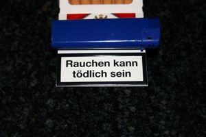 Warnhinweis: Wirksamkeit für Alkohol untersucht (Foto: pixelio.de, w.r.wagner)