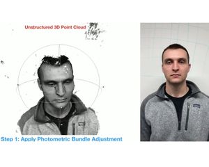 Visualisierter Rechenprozess: links das Endergebnis (Bild: cmu.edu)