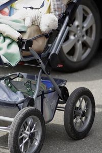 Kinderwagen: Luftverschmutzung untersucht (Foto: pixelio.de, Günter Havlena)