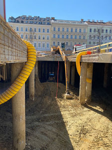 Bauarbeiten erfolgen aktuell im Untergrund (Foto: IKEA)