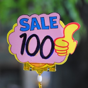 Nur ein Preis: zu wenig für den besten Absatz (Foto: Dow, pixabay.com)