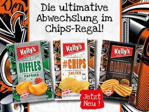 Die ultimative Abwechslung im Chips-Regal (© Kelly Ges.m.b.H.)