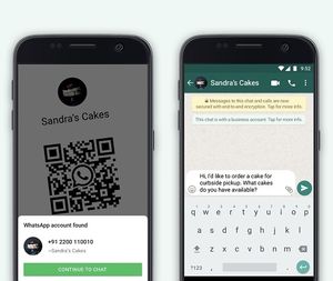 WhatsApp: Chat mit Brands durch QR-Scan (Foto: about.fb.com)