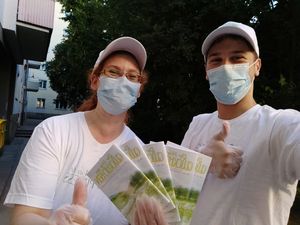 Verteilung auch in Wien  (Foto: Weg zum Glücklichsein)