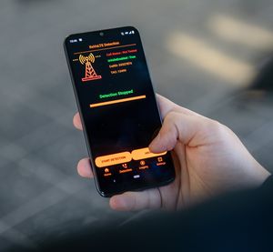 App zum Finden der IT-Sicherheitslücke (Foto: Katja Marquard/ruhr-uni-bochum.de)