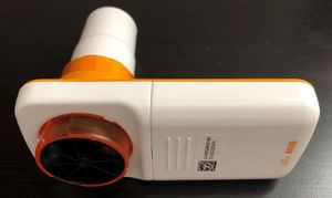 Spirometer: Daten werden via Bluetooth übertragen (Foto: Julie Postma, wsu.edu)