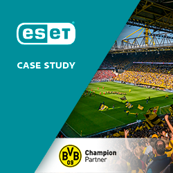 Borussia Dortmund setzt auf ESET (Copyright: ESET)